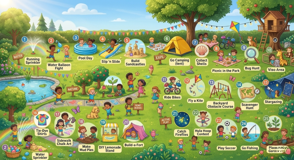 25 Fun Summer Activities for Kids
