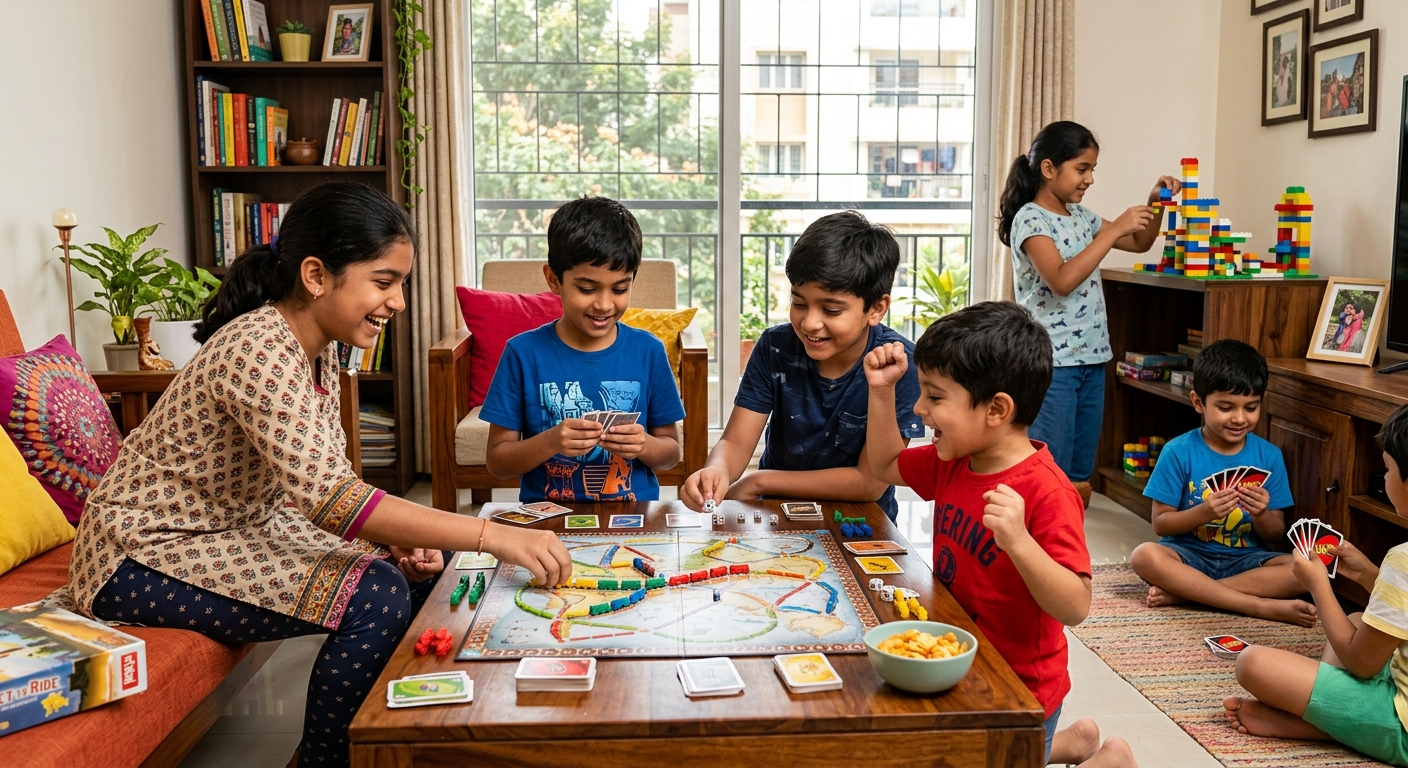 Indoor Games for Kids (6 to 12 Years) - Gokul Preschool