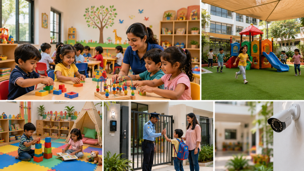 Safe & Secure Preschool in RT Nagar for Kids