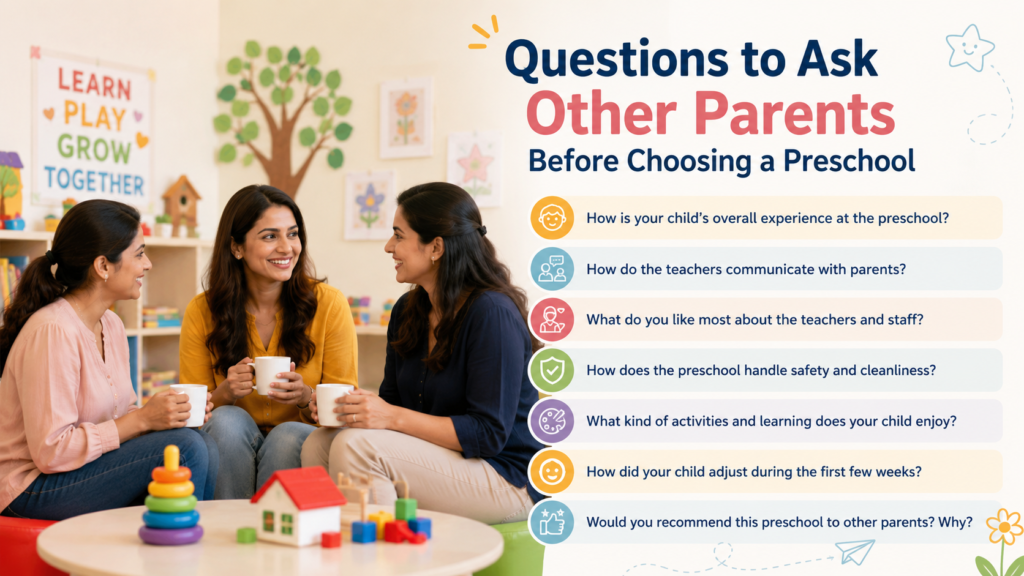 Questions to Ask Other Parents Before Choosing a Preschool