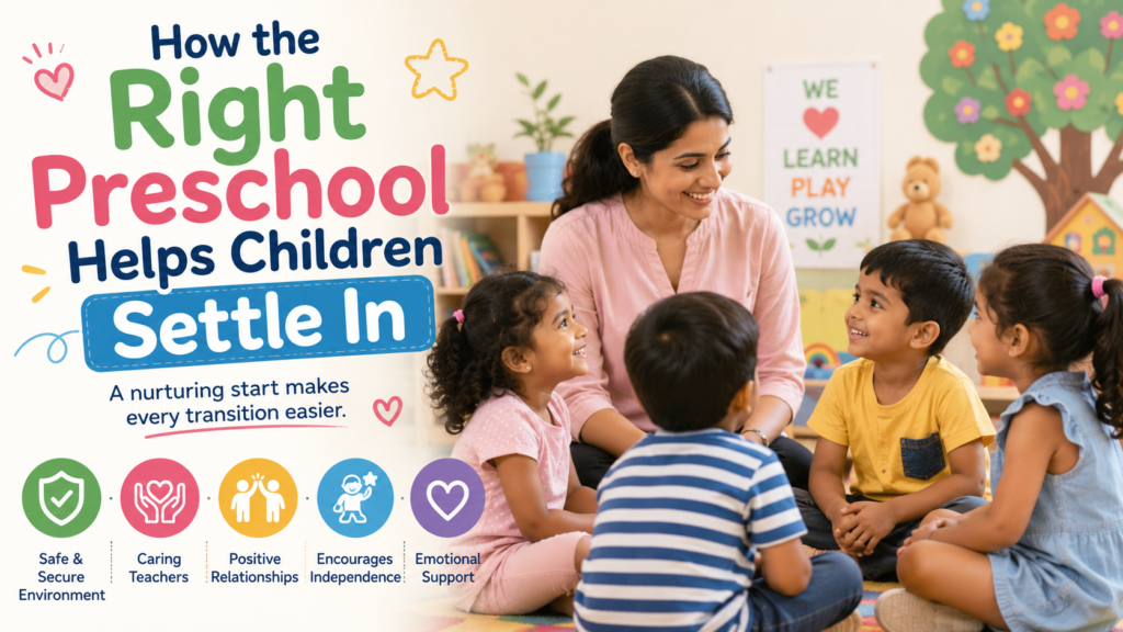 How the Right Preschool Helps Children Settle In