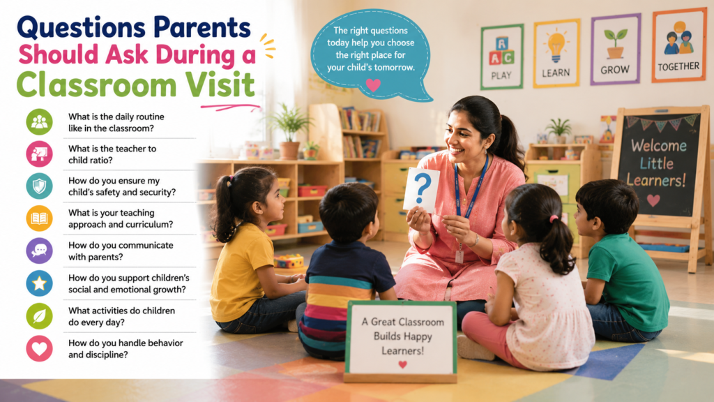 Questions Parents Should Ask During a Classroom Visit