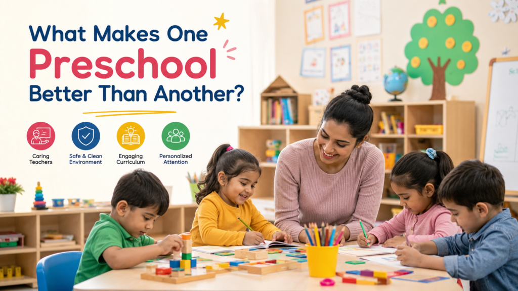 What Makes One Preschool Better Than Another