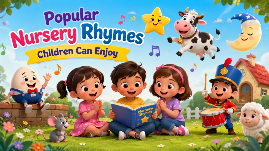 Popular Nursery Rhymes Children Can Enjoy
