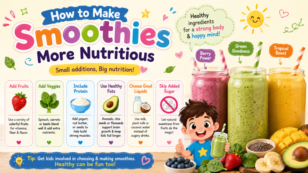 How to Make Smoothies More Nutritious How to Make Smoothies More Nutritious