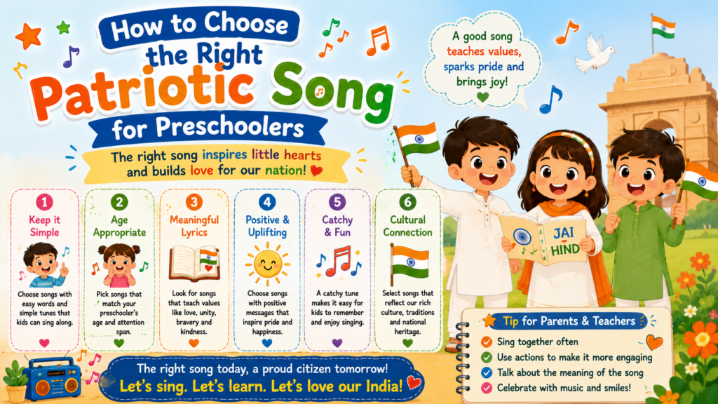 How to Choose the Right Patriotic Song for Preschoolers How to Choose the Right Patriotic Song for Preschoolers